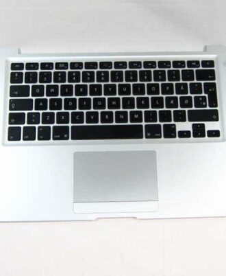 Top case med DK tastatur og trackpad - Grade-B (MacBook Air 13" Early 2008)-587