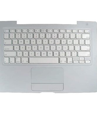 Top case med US tastatur layout (1.83/2.0/2.16GHz) - Grade-A (MacBook 13" Black/White Late 2006/Mid 2007)-1245