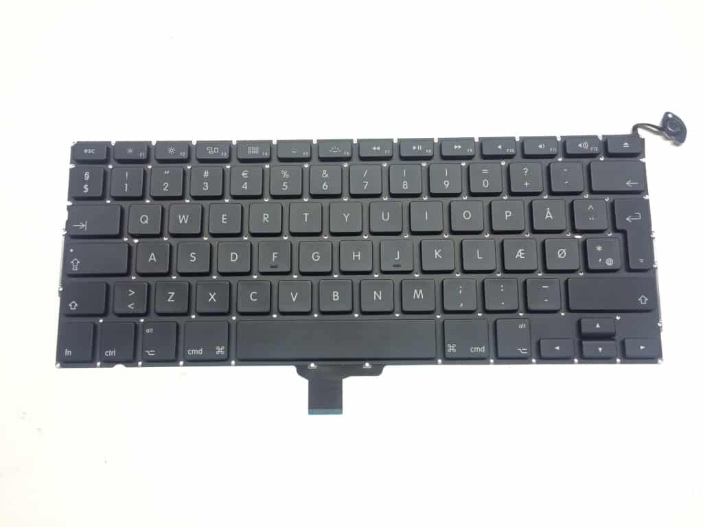 MacBook tastatur DK